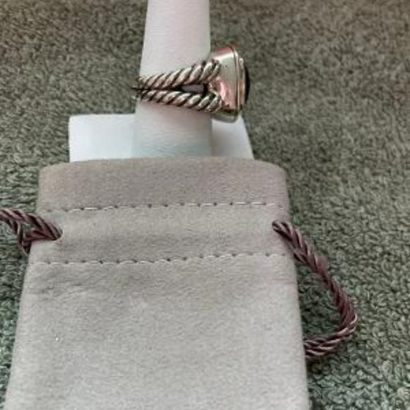 David Yurman Albion Black Onyx Ring - Picture 4 of 8